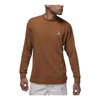 Air Jordan Essentials Waffle Knit Top 'Brown' FD7461-281