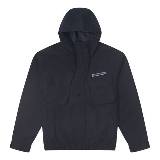 Converse De Luxe Jacket Asia Sizing 'Black' 10026909-A02