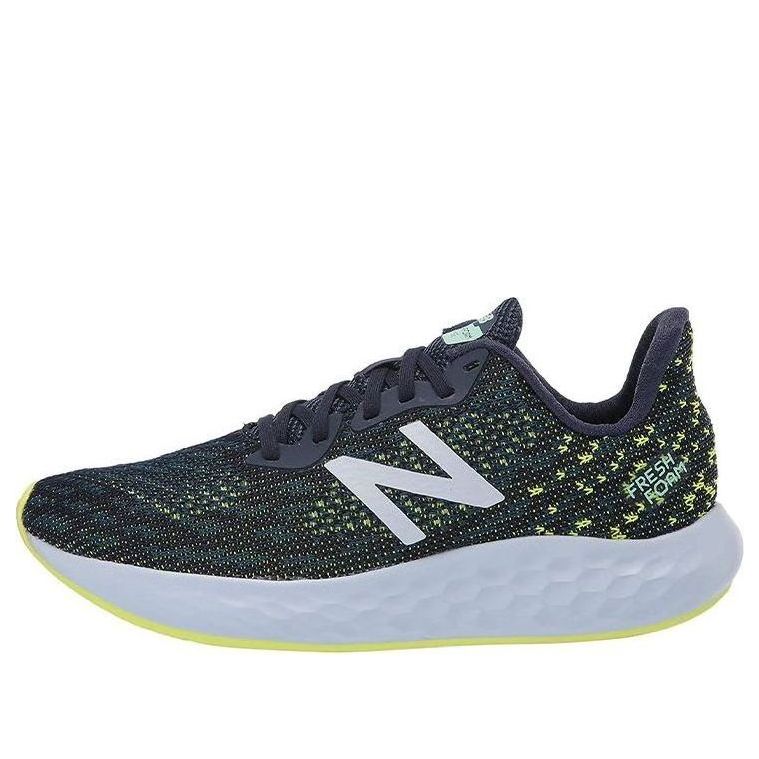(WMNS) New Balance Fresh Foam V2 Low-Top Black/Green WRISELN2