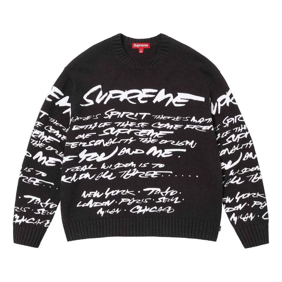 Supreme Future Sweater 'Black White' SUP-SS24-011