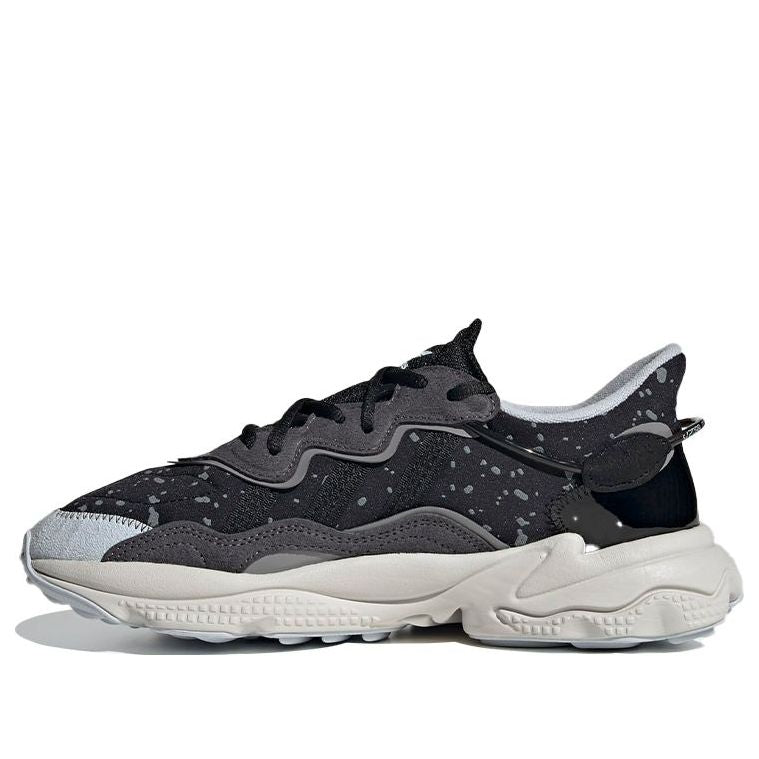 (WMNS) adidas originals Ozweego 'Black Grey White' FX6103