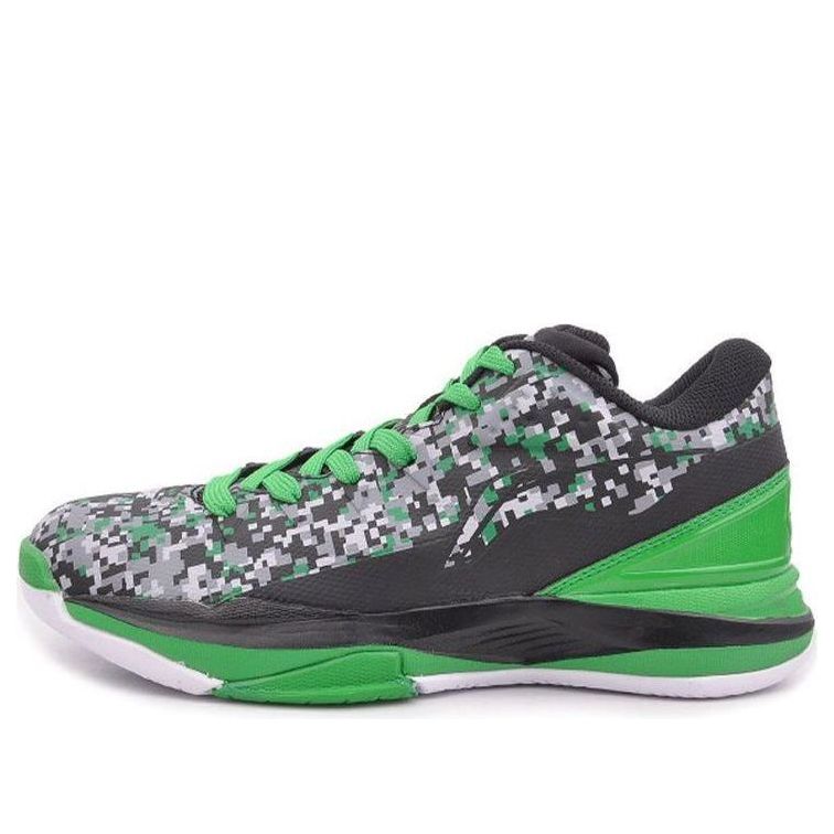 Li-Ning Power 1 Low 'Black Green Camo' ABAJ027-1