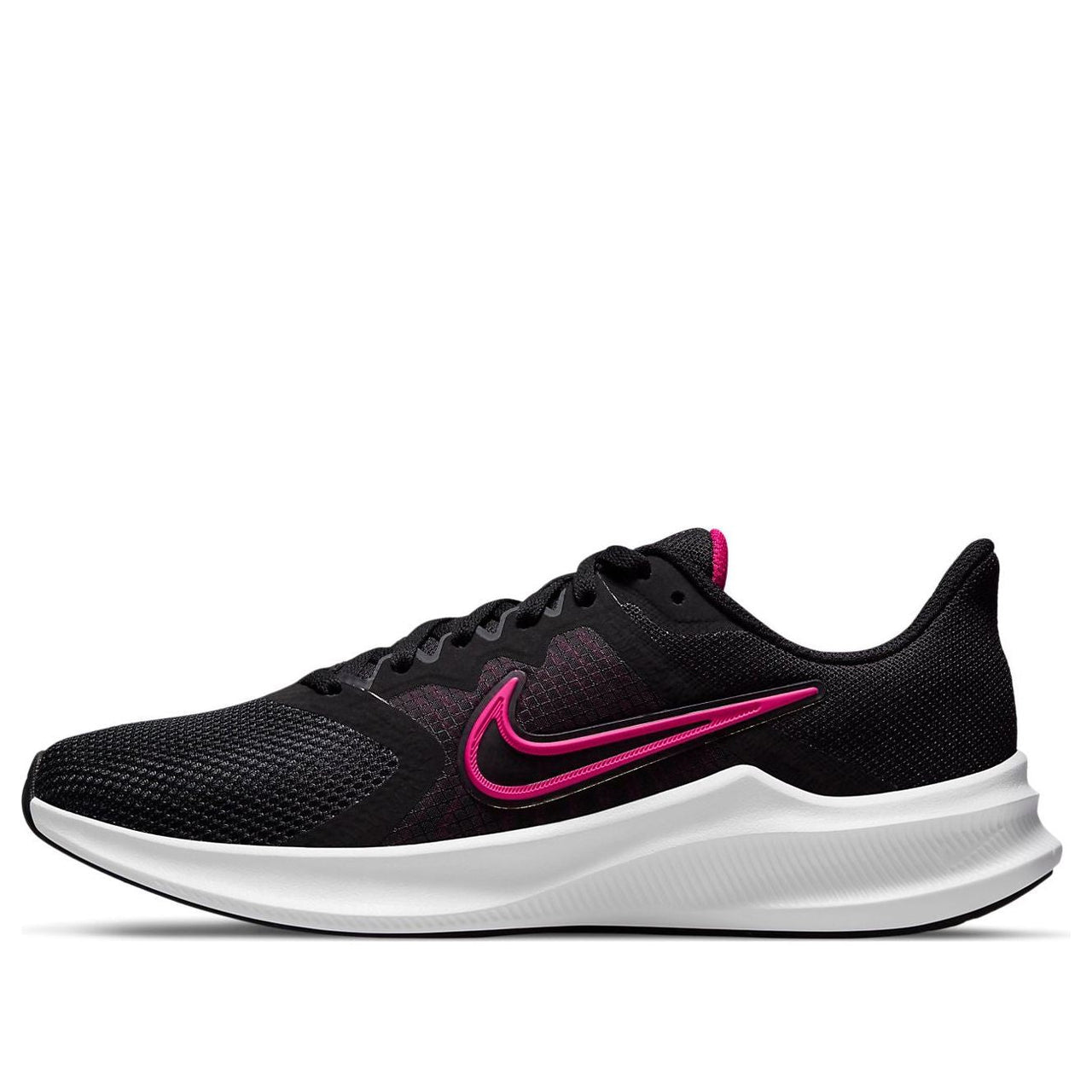 (WMNS) Nike Downshifter 11 'Black Pink White' CW3413-004