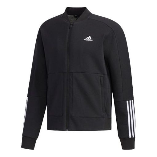 adidas U2 Bomber Sleeve Stripe Jacket FJ0172