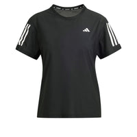 (WMNS) adidas Own The Run T-Shirts 'Black White' IN2961