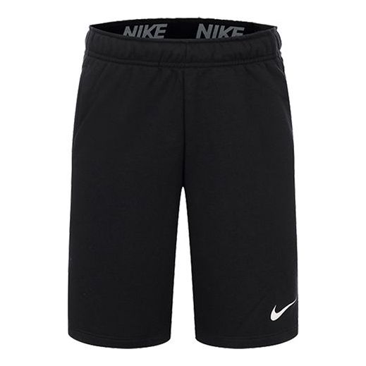 Nike Dry Short Fleece Casual Sport Loose Tight Waist Shorts Men's Black CJ4332-010