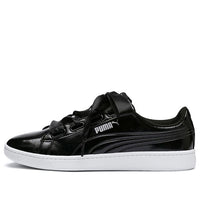 (WMNS) PUMA Vikky v2 Ribbon 'Black Silver' 369727-01