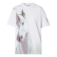 Burberry SS21 Pattern Printing Short Sleeve White 80173521