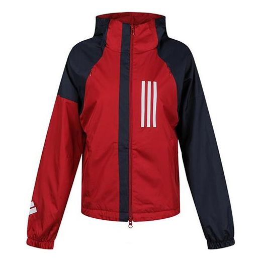 (WMNS) adidas W.N.D. Water-repellent Jacket Red FH6662