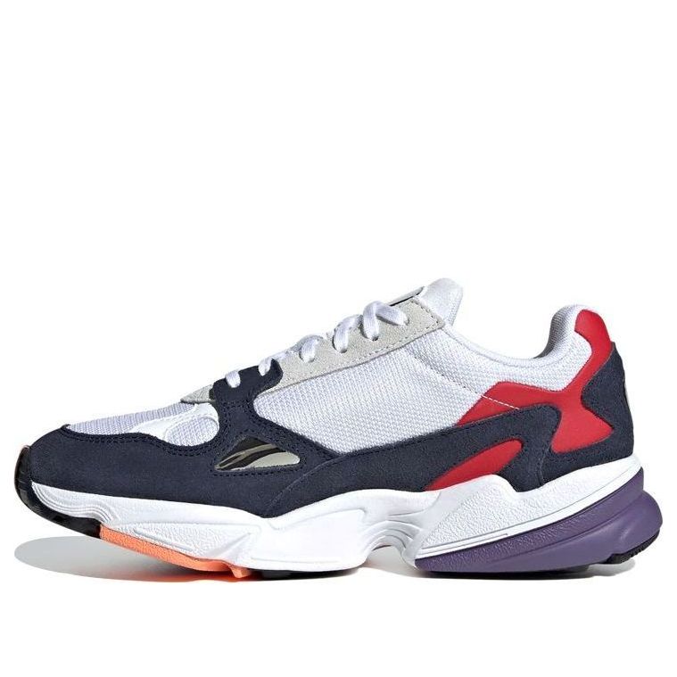 (WMNS) adidas Falcon 'White Red Blue' FX1322