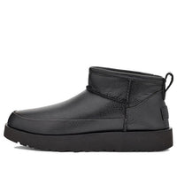 (WMNS) UGG Classic Sugar Ultra Mini 'Black' 1121618-BLK