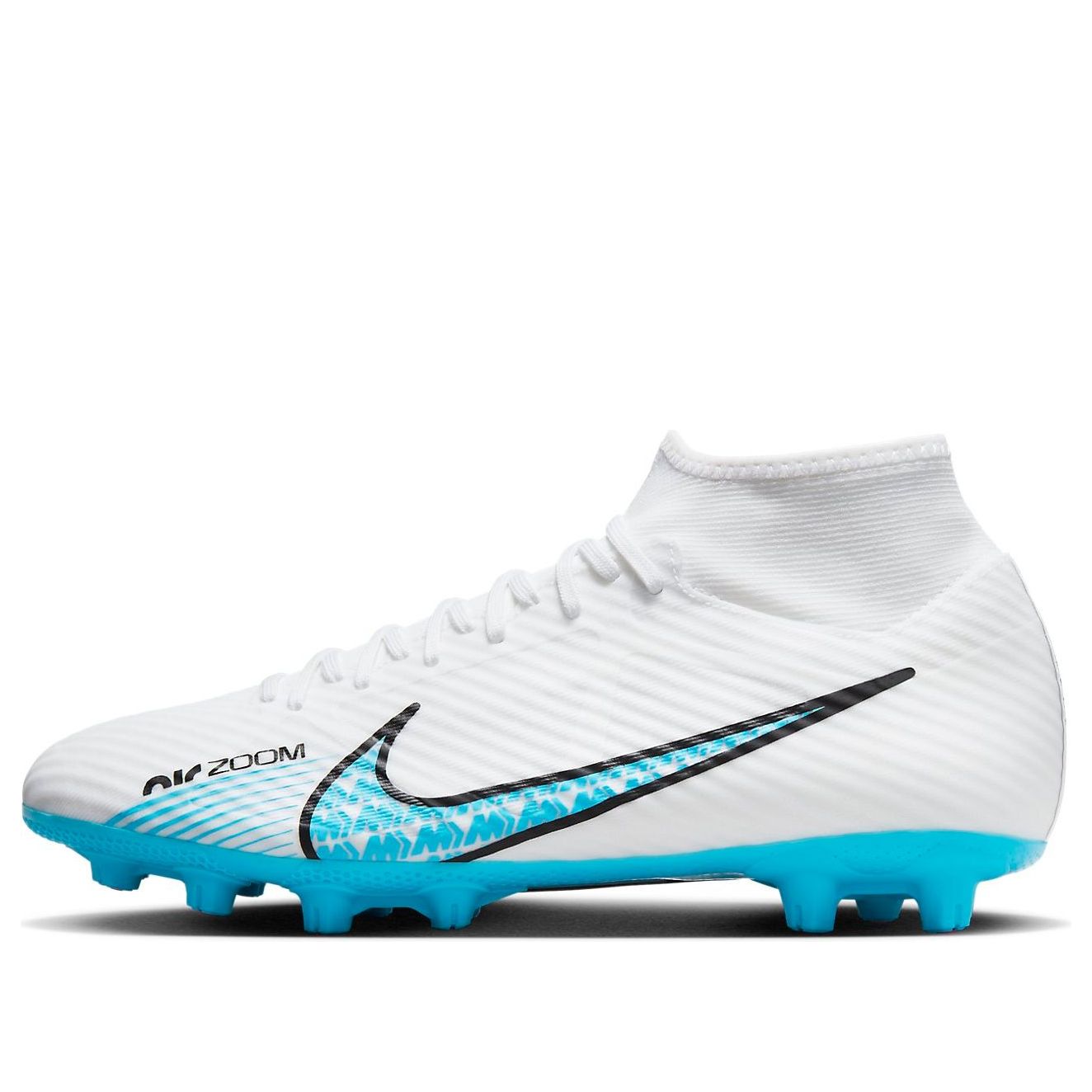 Nike Mercurial Superfly 9 Academy HG 'White Blue' DJ5626-146