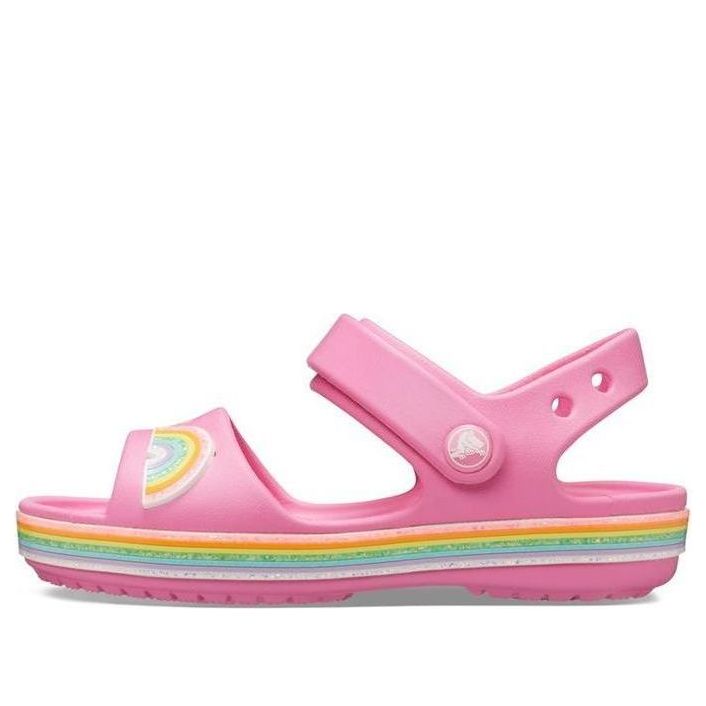 (GS) Crocs Crocband Imagination Sandals 'Pink' 206145-669