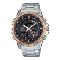 CASIO EDIFICESerieses Men'ses Black/Golden Mens BlackGold Analog ERA-200DB-1A9