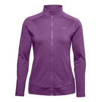 (WMNS) Under Armour Zipper Sports Tops Purple 1356643-519