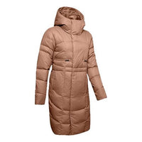 (WMNS) Under Armour Down Parka 'Brown' 1342791-270