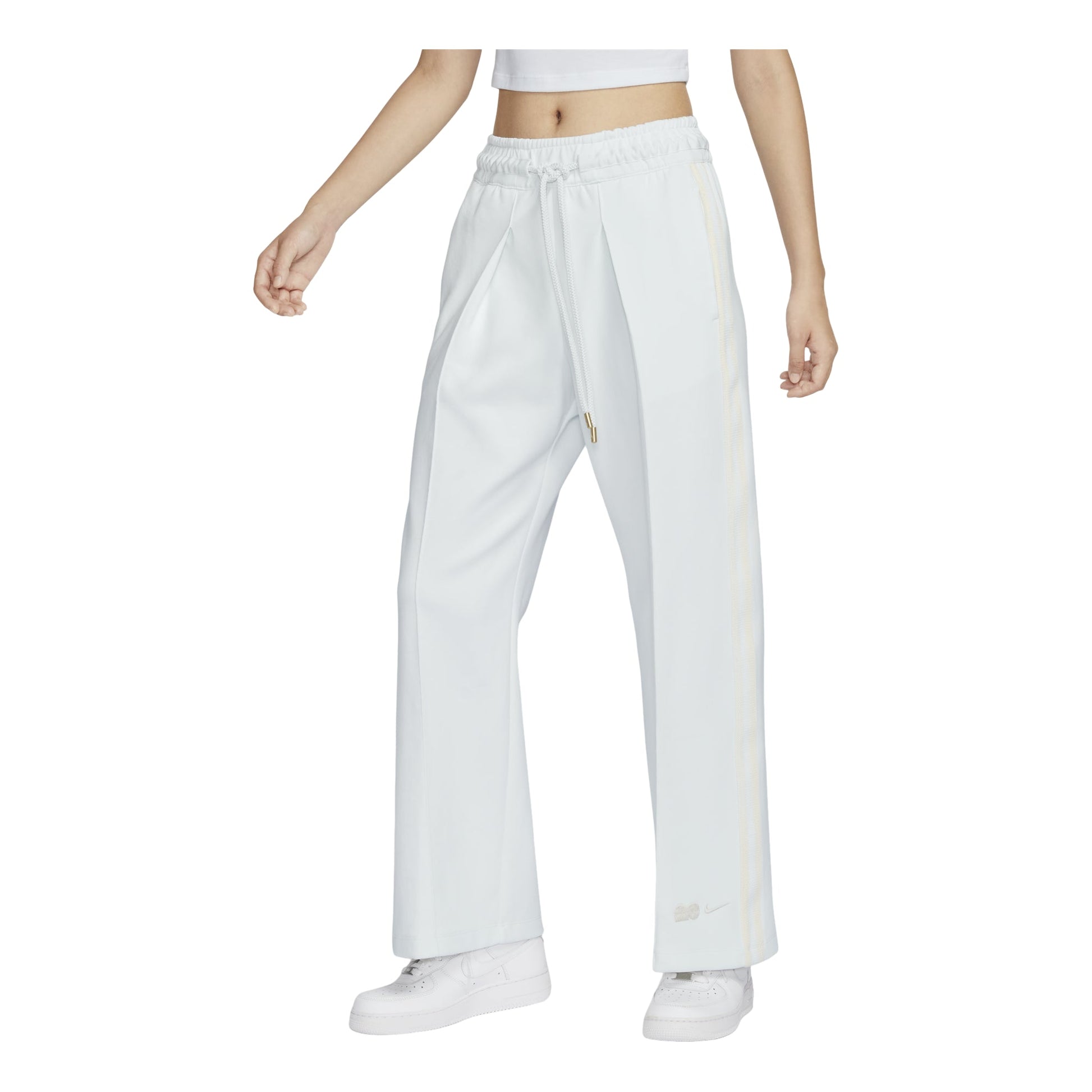 (WMNS) Nike Naomi Osaka High Waist Pants 'White' FV7799-121