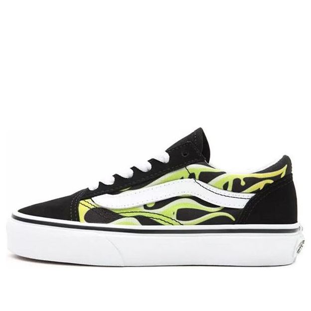 Vans Old Skool K Shoes Green/Black VN0A4UHZ31M