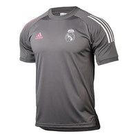 adidas Real Madrid 20-21 Season Short Sleeve Training Gray FQ7850