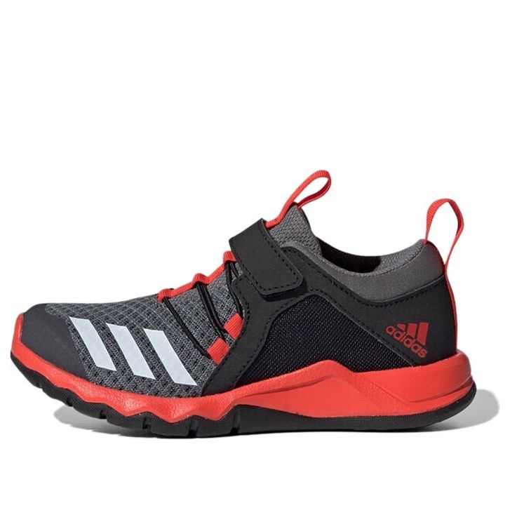 (GS) adidas RapidaFlex 2 EL J 'Grey' CQ0101