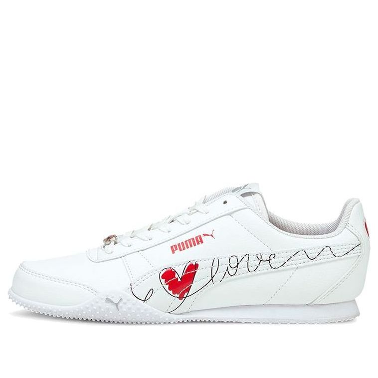 (WMNS) PUMA Bella Valentine 'White Red Black' 368868-01