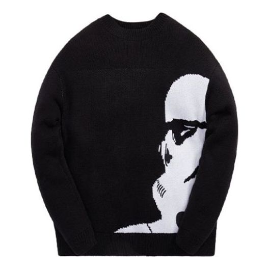 KITH x STAR WARS Stormtrooper Crewneck Sweater 'Black' KHM030181-001