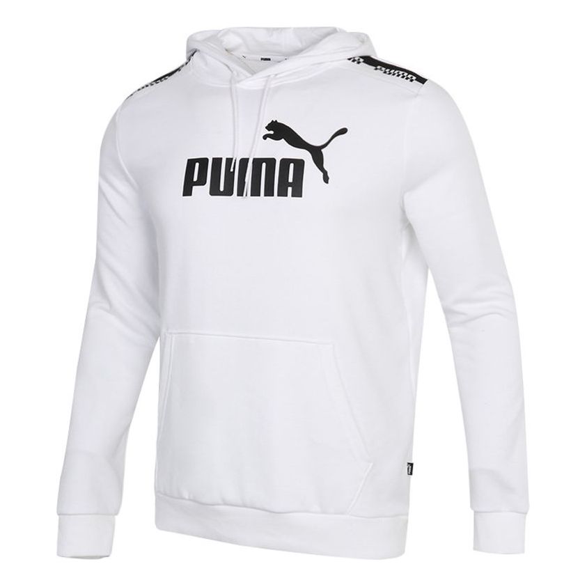 PUMA Amplified Hoodie 'White Black' 588816-02
