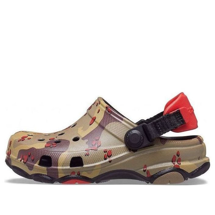 (GS) Crocs Classic All-Terrain Camo Clogs 'Brown Green Black' 207327-960