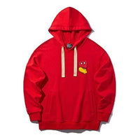 Li-Ning x Disney Casual Loose Pullover Hoodie 'Red' AWDQ128-2