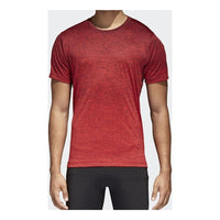 adidas FreeLift gradi Training Sports Short Sleeve Red CW3438
