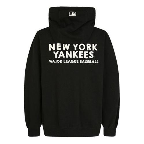 MLB Back Alphabet Printing Sports hooded Long Sleeves Unisex Black 31HD21941-50L