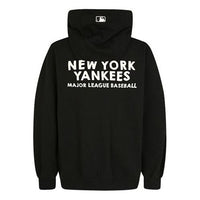 MLB Back Alphabet Printing Sports hooded Long Sleeves Unisex Black 31HD21941-50L