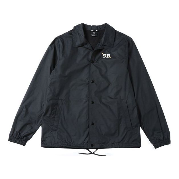Nike SB Shield Skateboard Coach Jacket Black CI2613-010