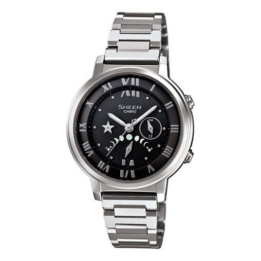 CASIO Waterproof Sports SHEEN Solar Powered Black Analog SHE-3501SBD-1
