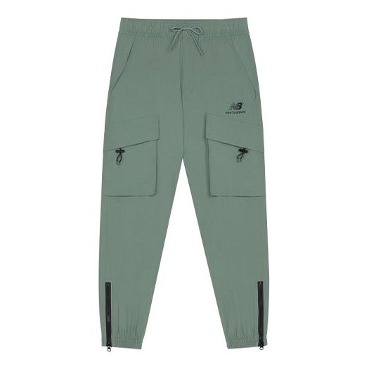 New Balance Sportswear Cargo Pants Asia Sizing 'Green' AMP13368-CEL