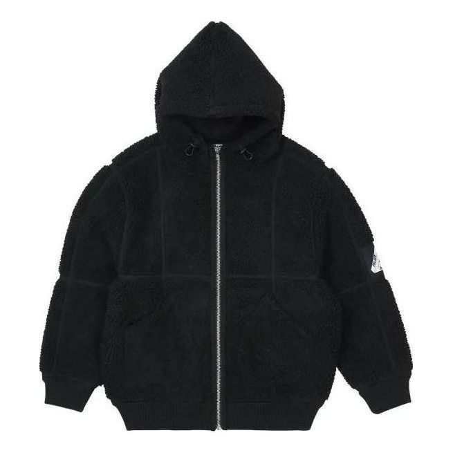 Palace Sherpa Hooded Jacket 'Black' P23JK100