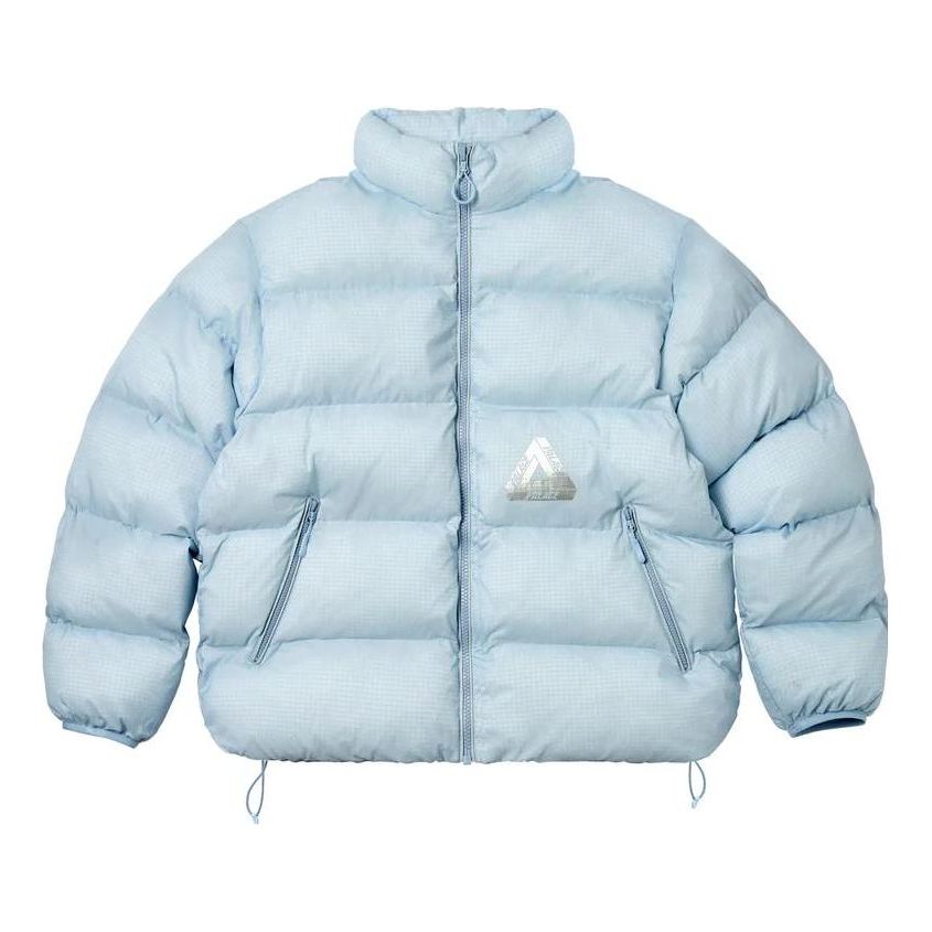 Palace Fw23 Ripstop Puffa Jacket 'Blue' P25JK133
