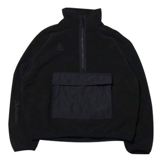 Nike ACG Big Pocket Half Zipper hooded Jacket Black CK6840-011