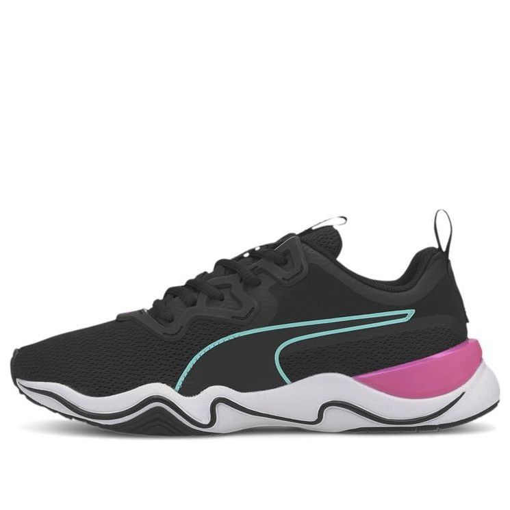 (WMNS) PUMA Zone Xt Running Shoe Black/Pink/Blue 193031-06