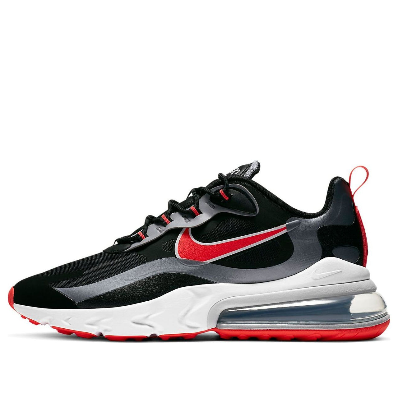 Nike Air Max 270 React 'Black Bright Crimson' CT1646-001
