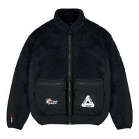 PALACE High Collar Unisex Black Jacket PAL-FW20-373
