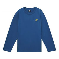 New Balance Logo Print Top Asia Sizing 'Blue Orange' AMT11335-BMT