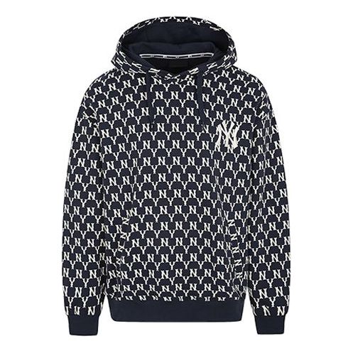 MLB Retro Series hooded Long Sleeves Unisex Navy Blue 31HDM1941-50N