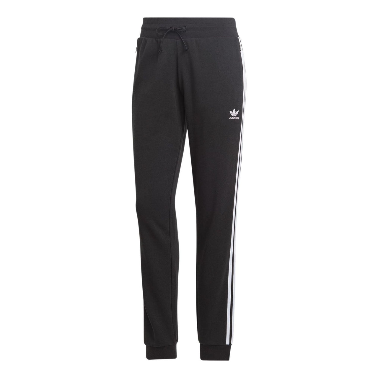 (WMNS) adidas Adicolor Classics Slim Cuffed Pants Asia Sizing 'Black' IB7455