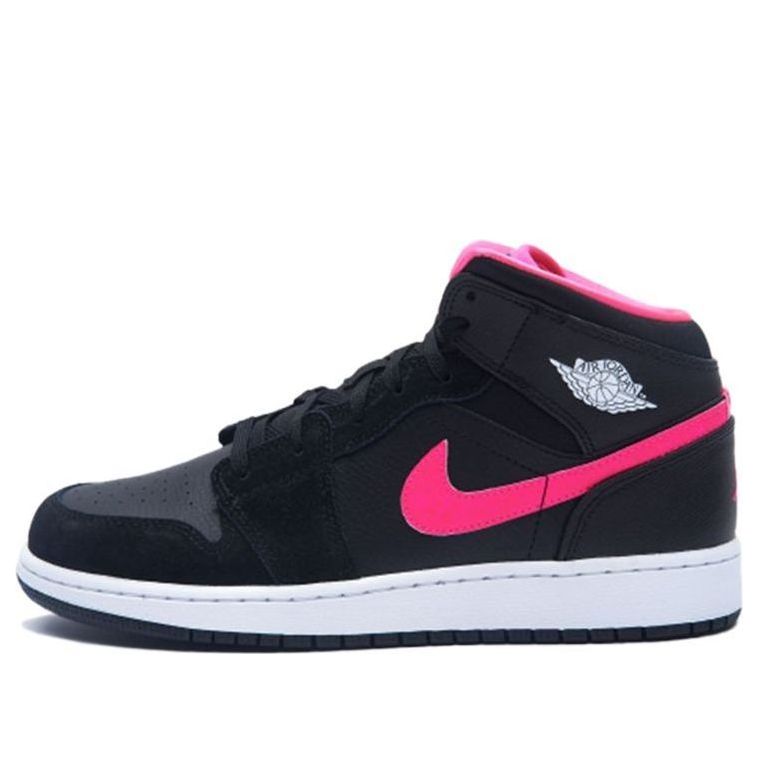 (GS) Air Jordan 1 Retro Mid 'Hyper Pink' 555112-039