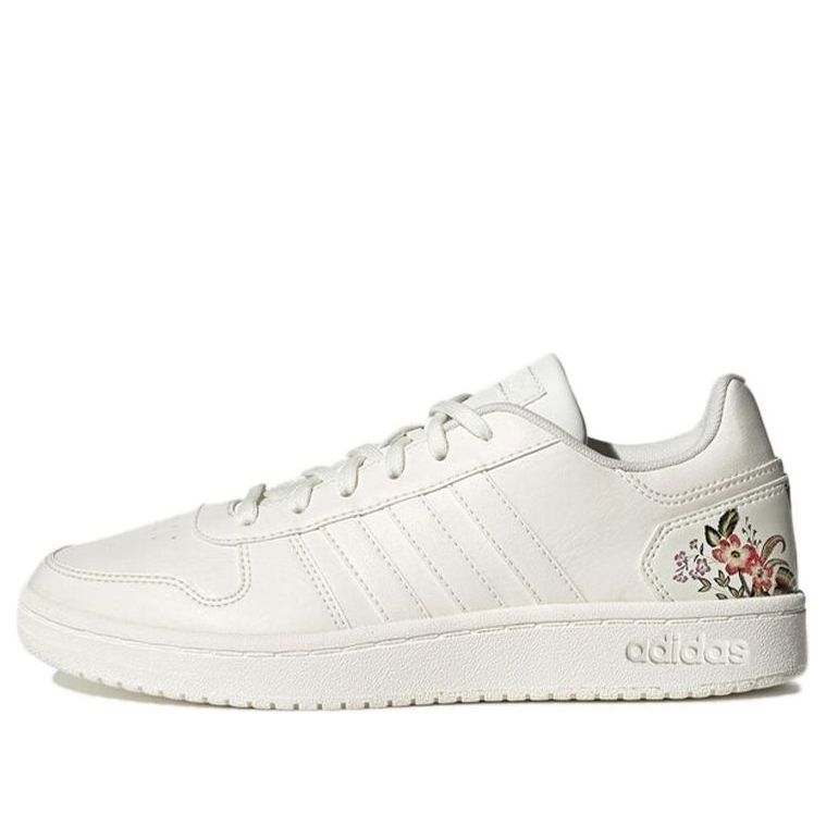 (WMNS) adidas Hoops 2.0 'White Floral' EF0122