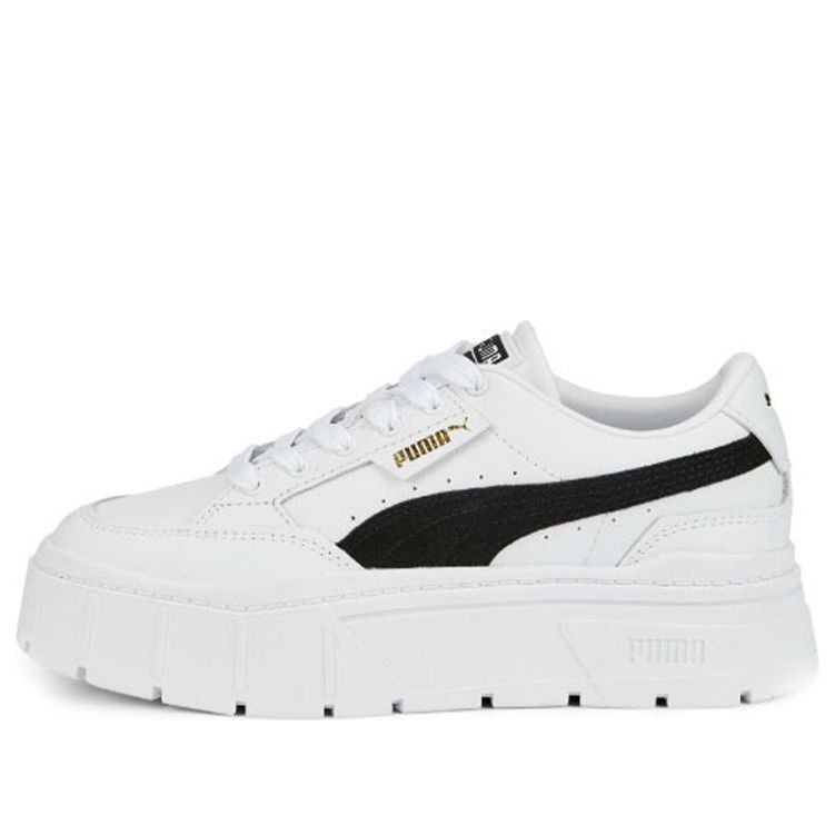 (WMNS) PUMA Mayze Stack 'White Black' 384363-04