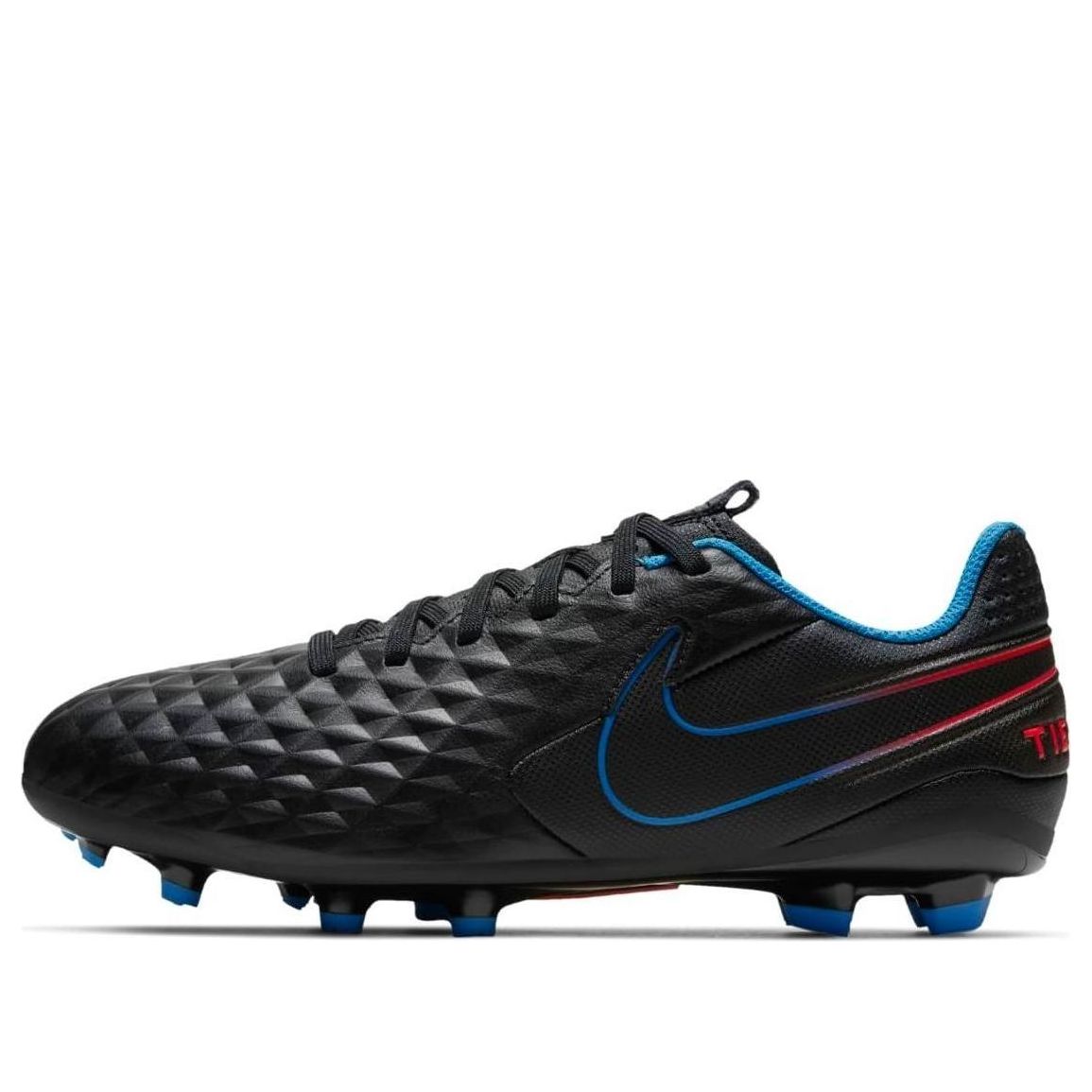 (GS) Nike JR Tiempo Legend 8 Academy FGMG 'Black Blue Red' AT5732-090