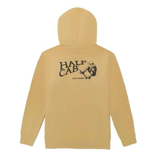 Vans Back Printing Fleece Lined Stay Warm Unisex Yellow Pullover VN0A7S7RYUU