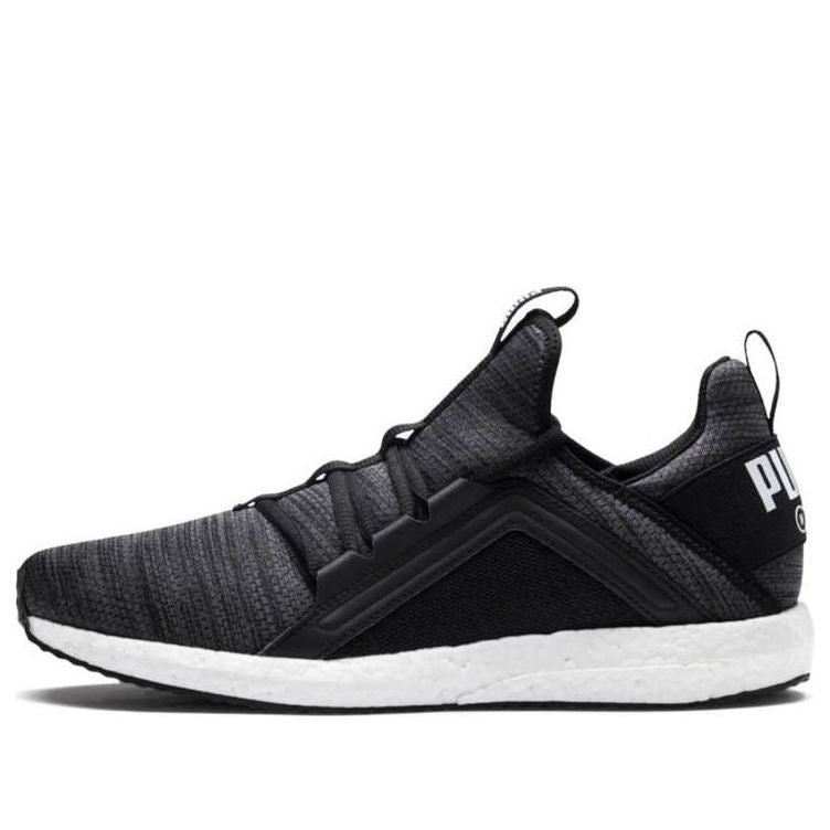 PUMA Mega Energy Heather Knit Low-Top Sneakers Black 191095-01